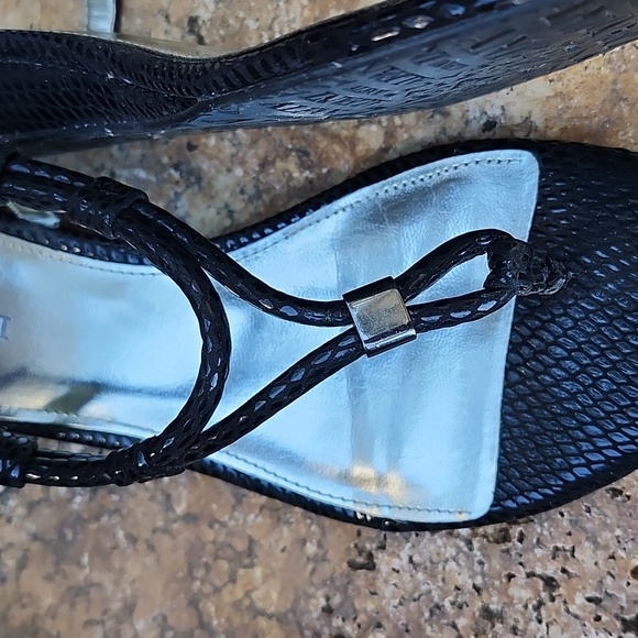 Strappy Wedge Sandals - Picture 3 of 5